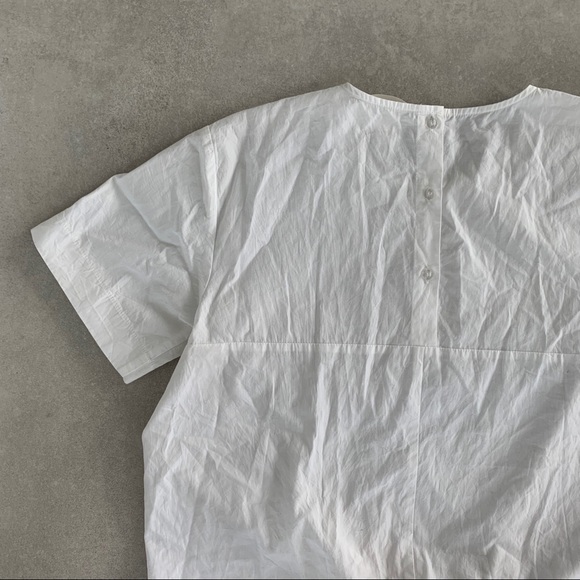 JOA CRISP WHITE SHIRT WITH TIE - Picture 6 of 7